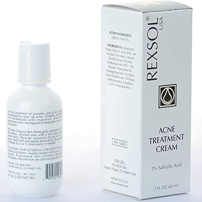 REXSOL ACNE TREATMENT CREAM 60 ML - Image 2